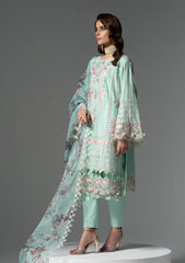 Lawn Collection - Kara - Oasis - KA24#01 - Aqua Dream