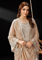 Formal Collection - Alizeh - Dua - Chiffon - ADC24#3031 - Gilded Lace