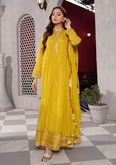 Pret Collection - Manahils - Safiyya - KURTI 106 - Mehandi