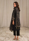 Lawn Collection - Sahar - Mirage - Embroidered - SML24#02 - Black