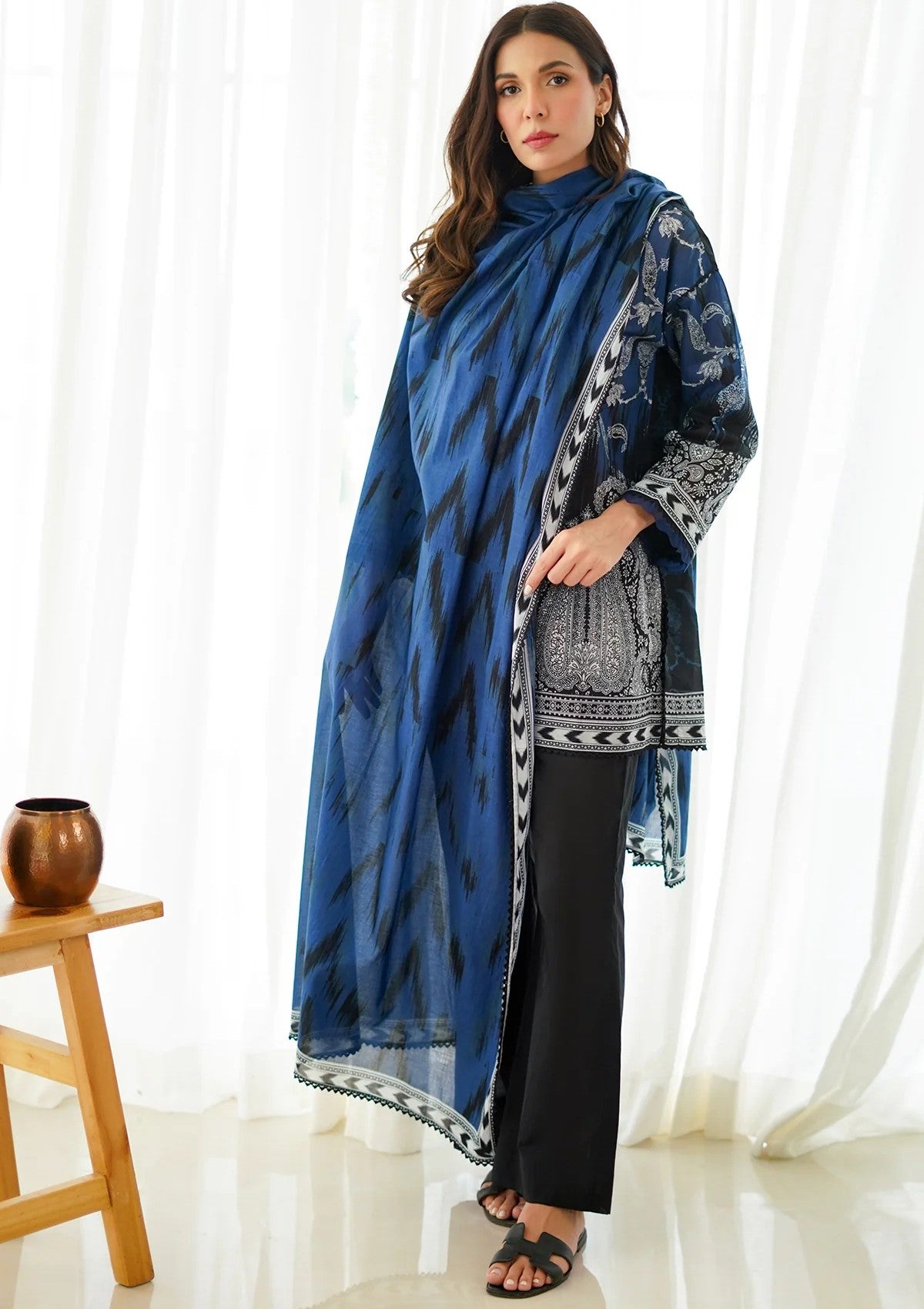 Lawn Collection - Sahar - Monochrome - SM24#04