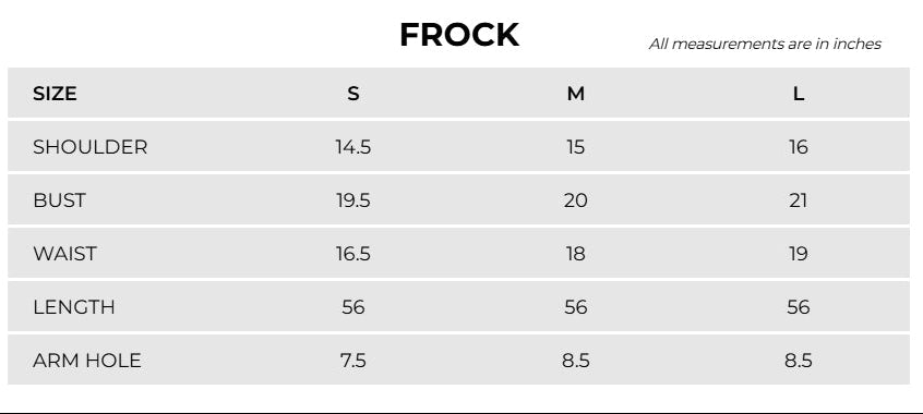 Size Chart Image