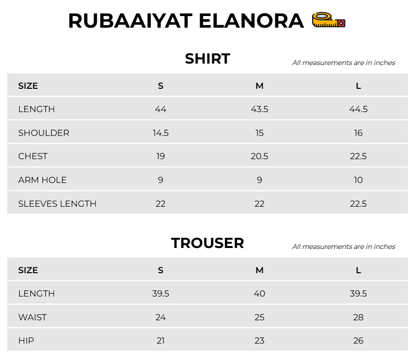 Size Chart Image