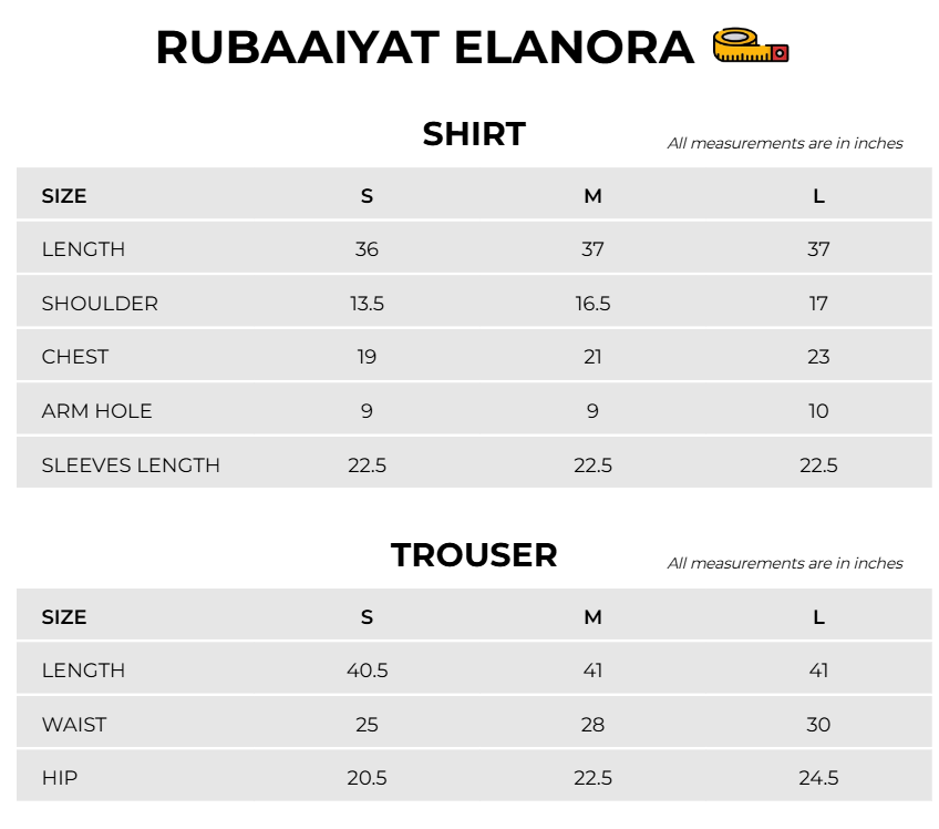 Size Chart Image