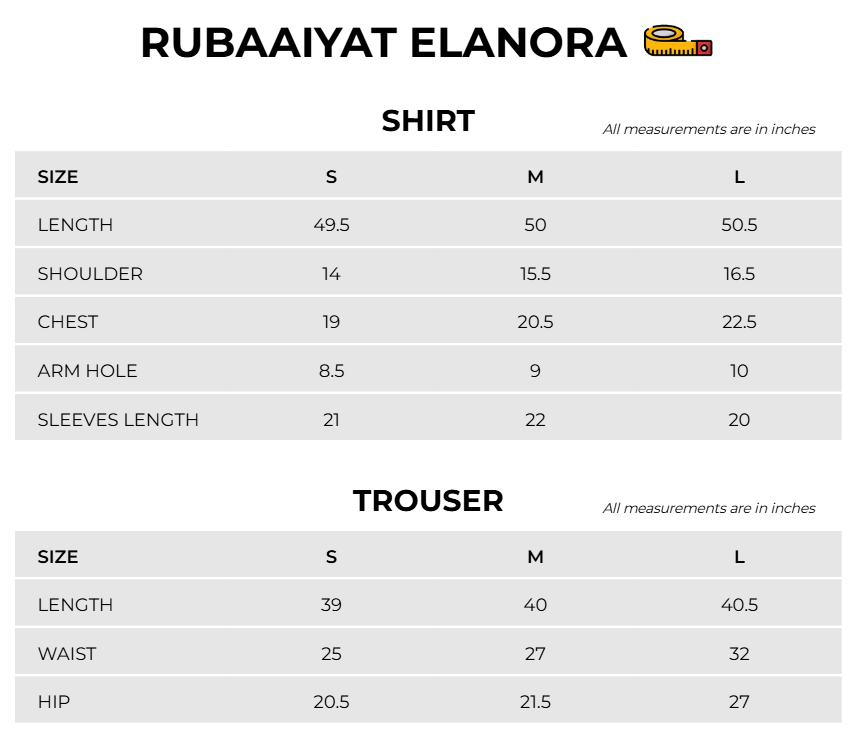 Size Chart Image