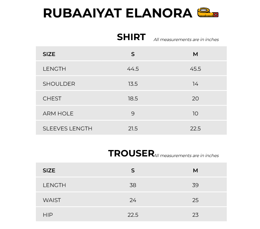Size Chart Image