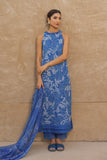 Lawn Collection - Sahar - Mirage - Embroidered - SML24#04 - Blue