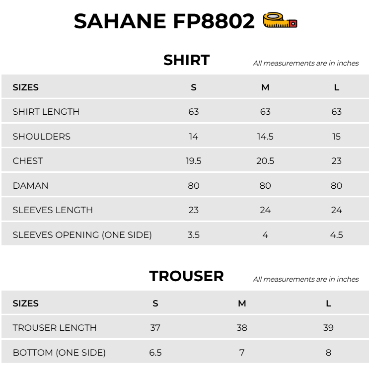 Size Chart Image