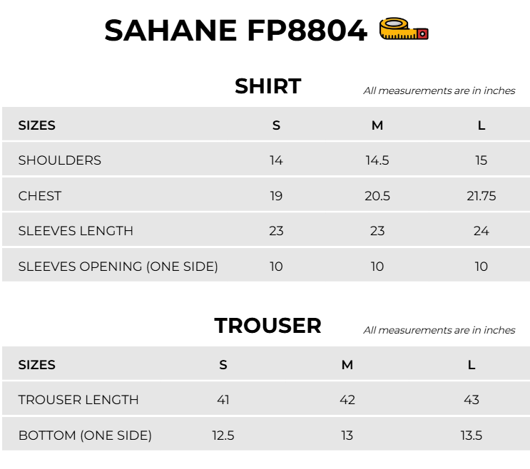 Size Chart Image