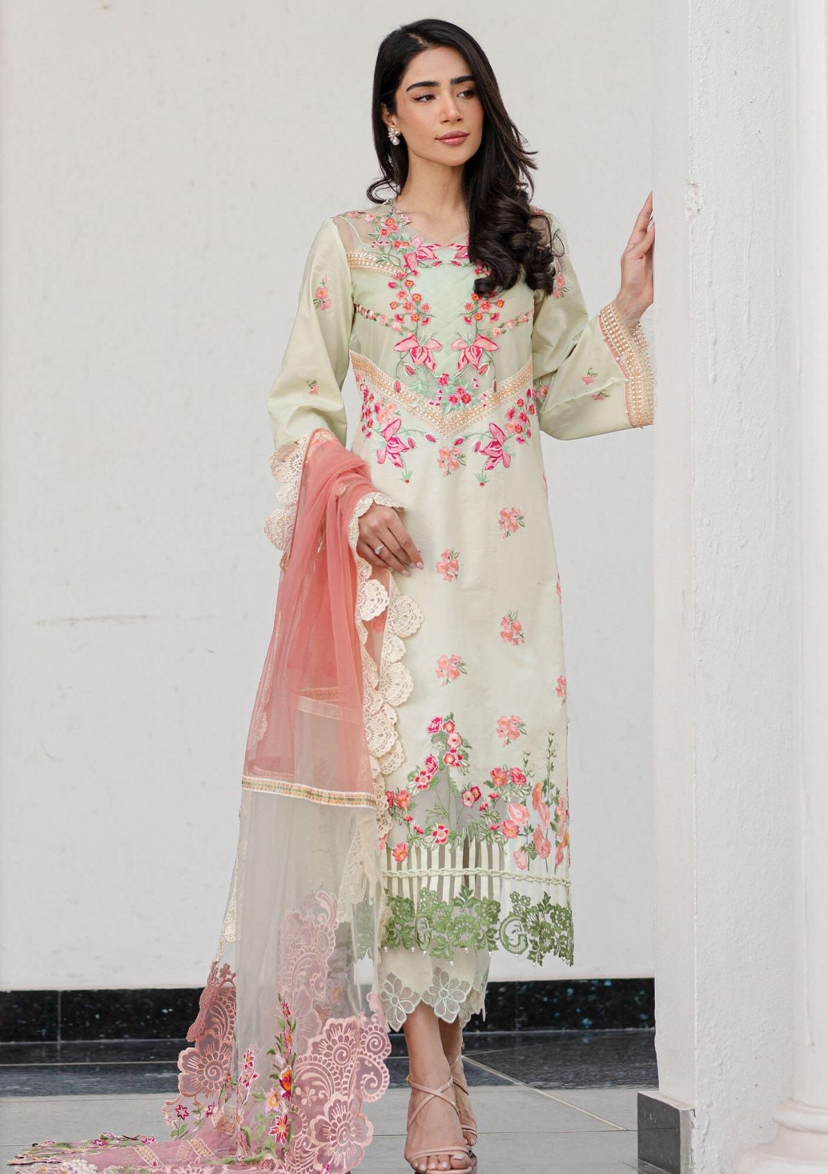 Lawn Collection - Asifa & Nabeel - Rosemary Luxury - RL24#07 - SERENE