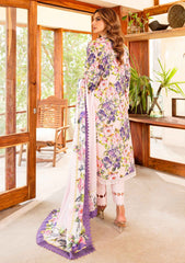 Lawn Collection - Sable Vogue - Shiree - SSC24#07 - Pink Gardenia