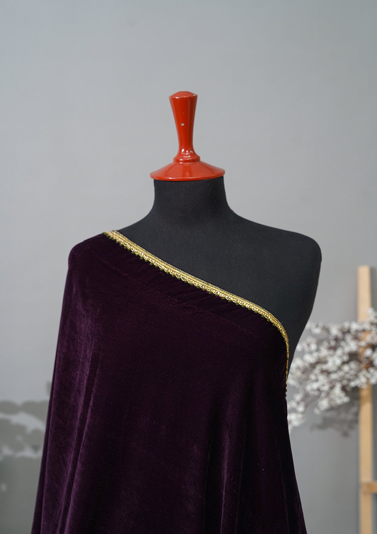 Formal Collection - Sadias Collection - Velvet Shawl - D#22