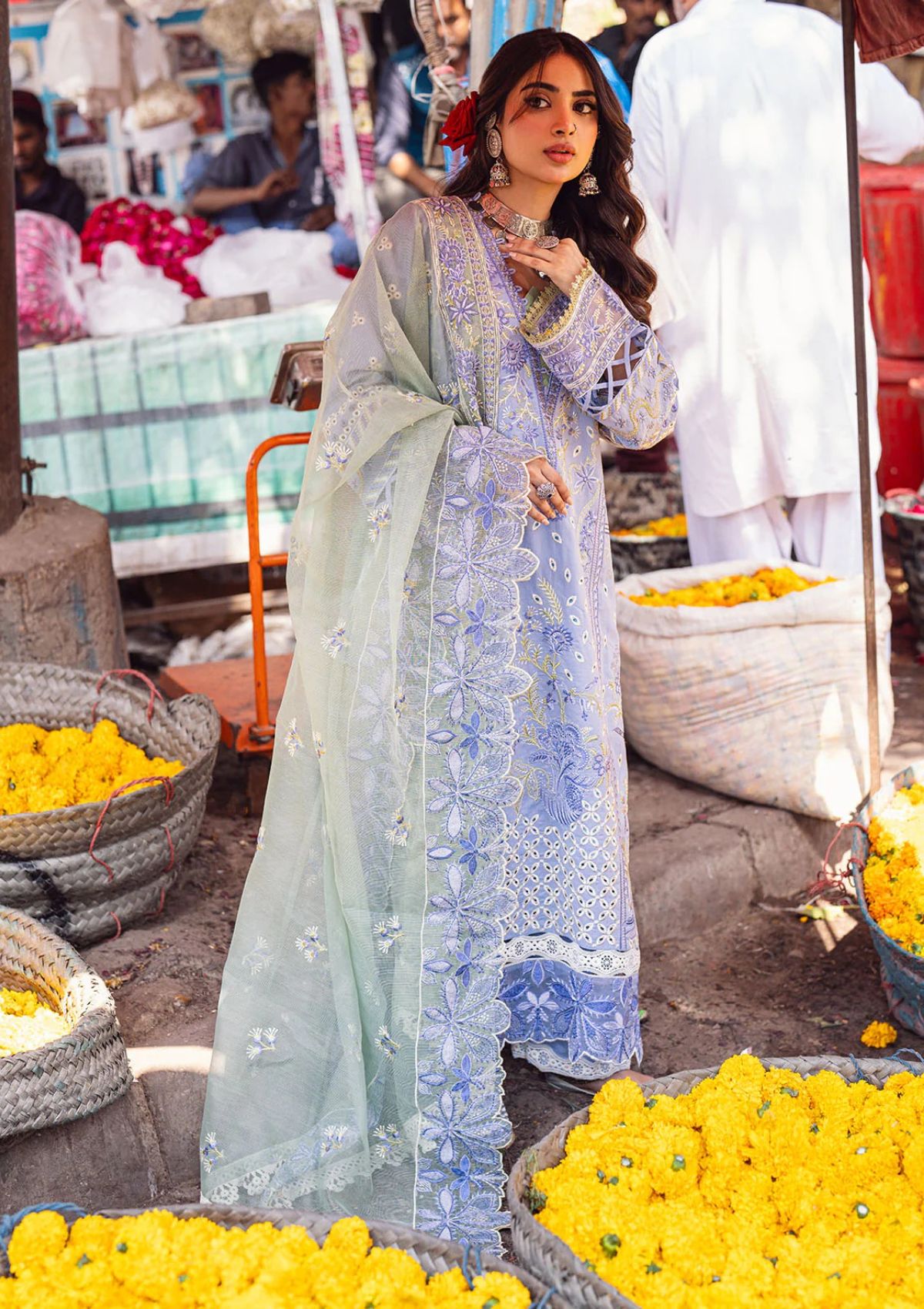 Lawn Collection - Sahane - Sahakari - Chikankari - CT#10006 - Chandni