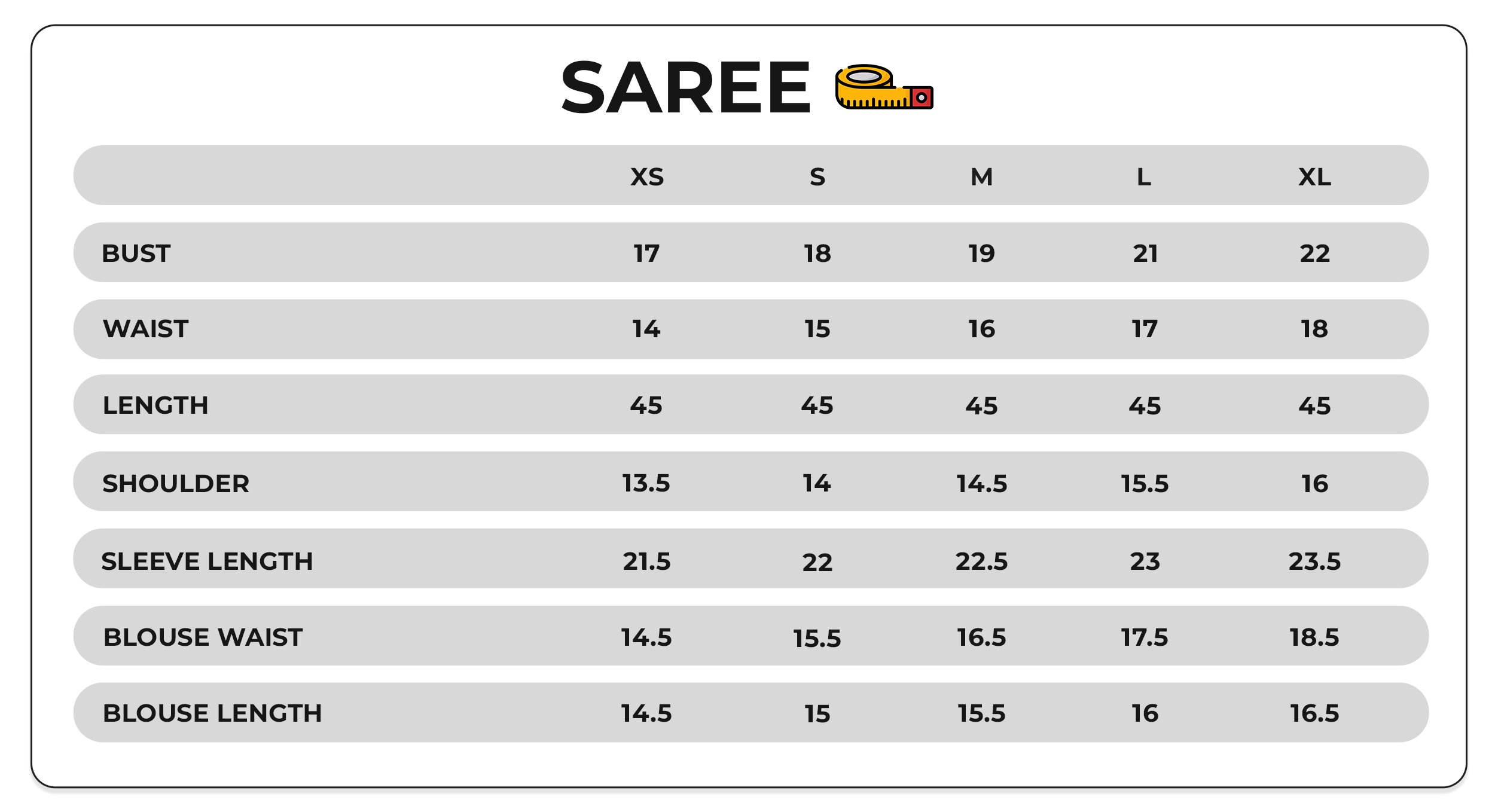 Size Chart Image