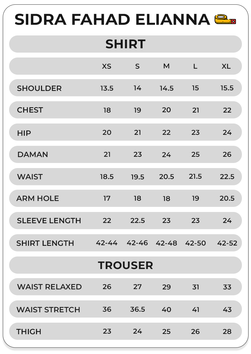 Size Chart Image