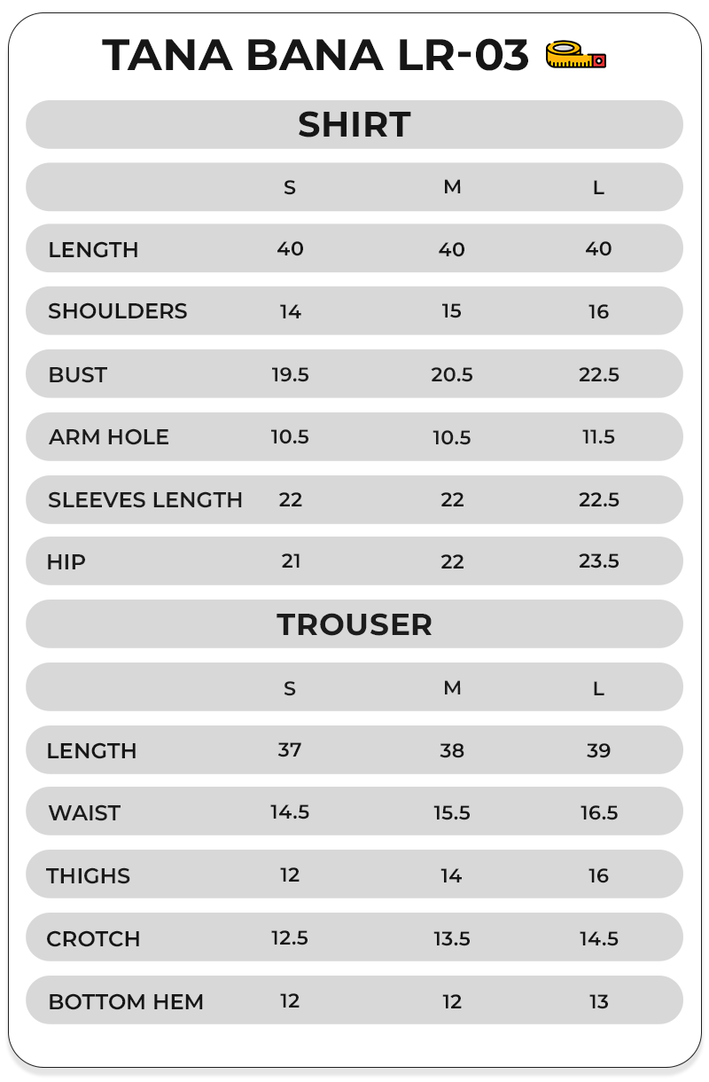 Size Chart Image