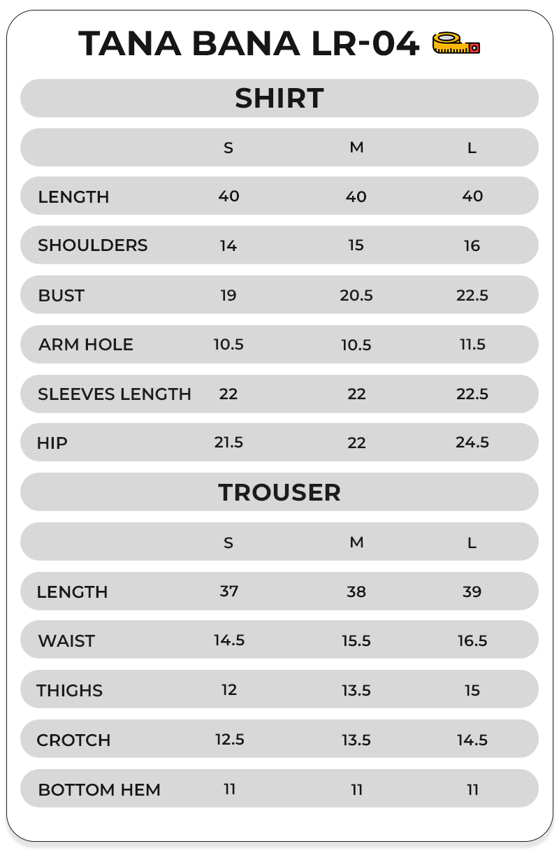 Size Chart Image