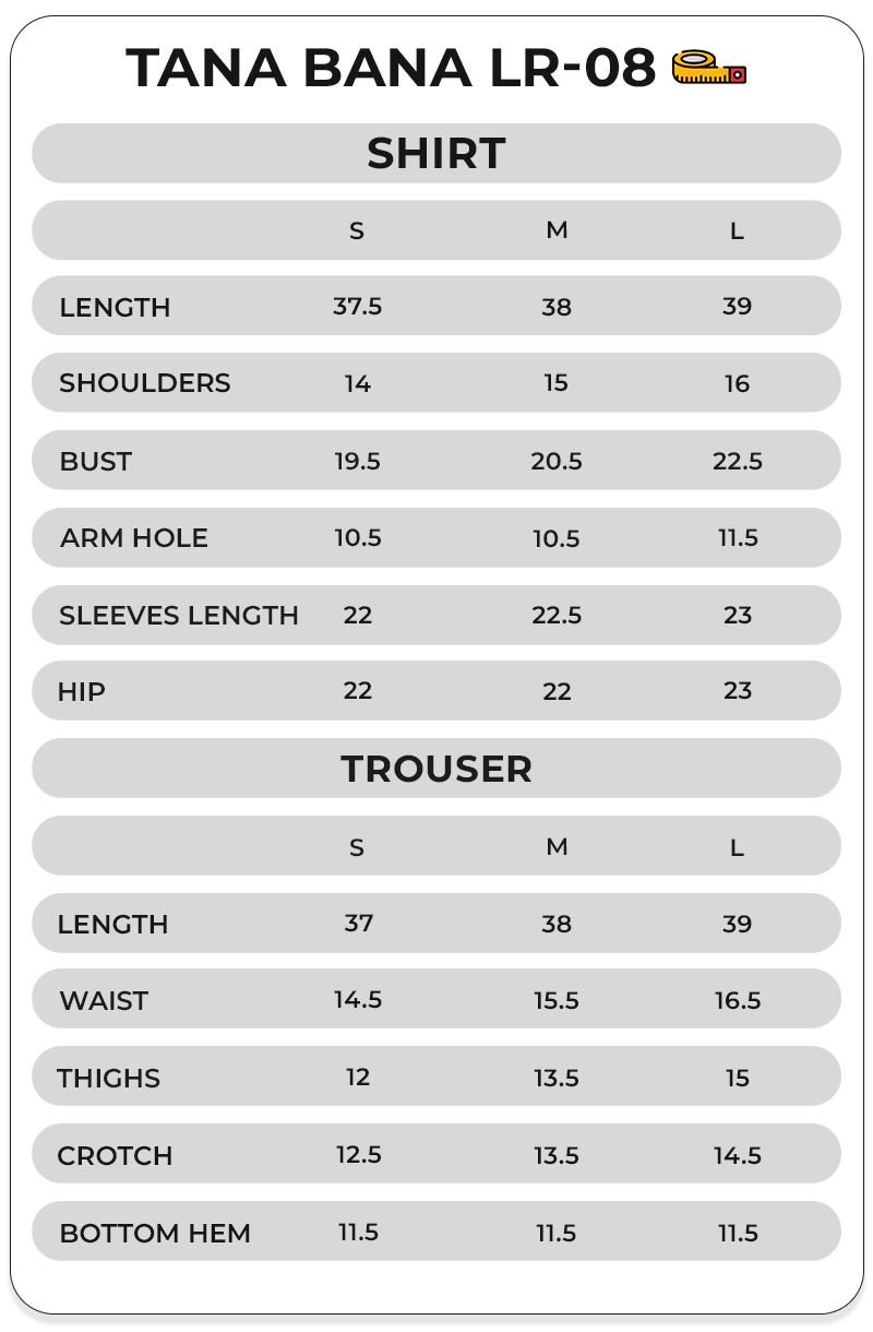 Size Chart Image