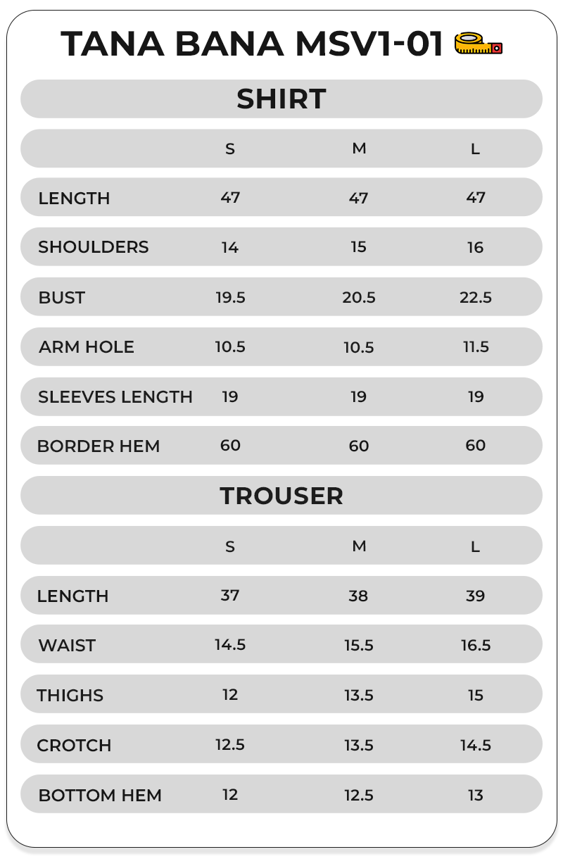 Size Chart Image