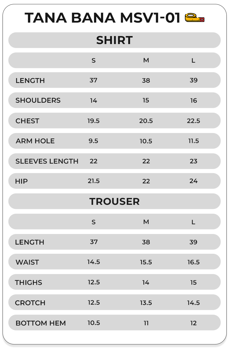 Size Chart Image