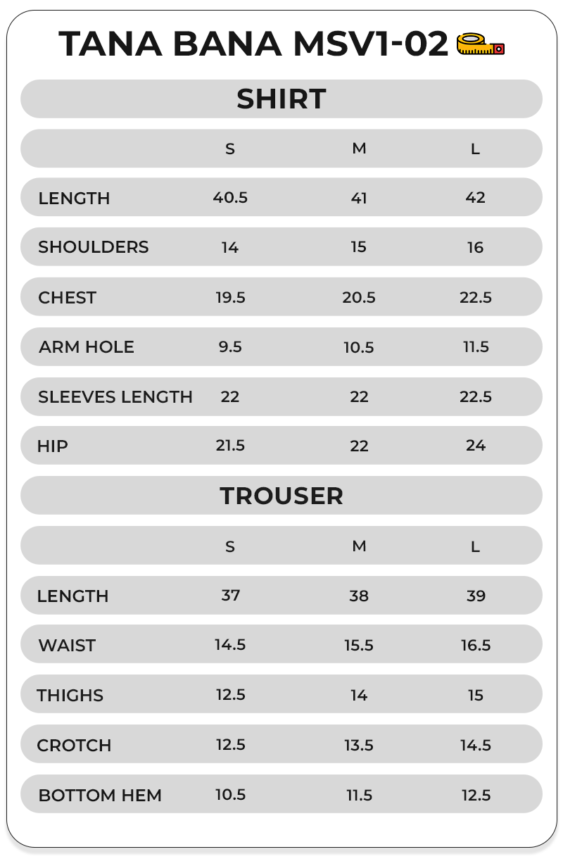 Size Chart Image