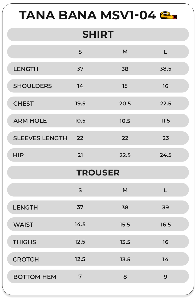 Size Chart Image