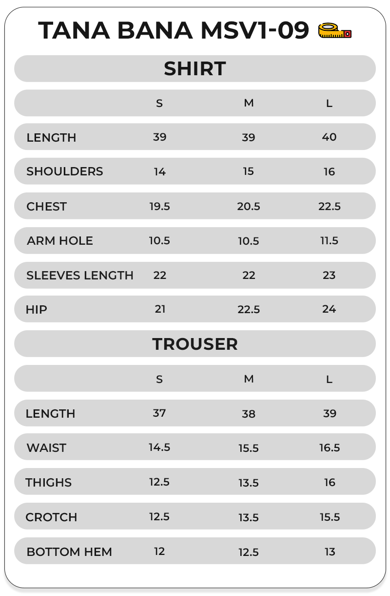 Size Chart Image