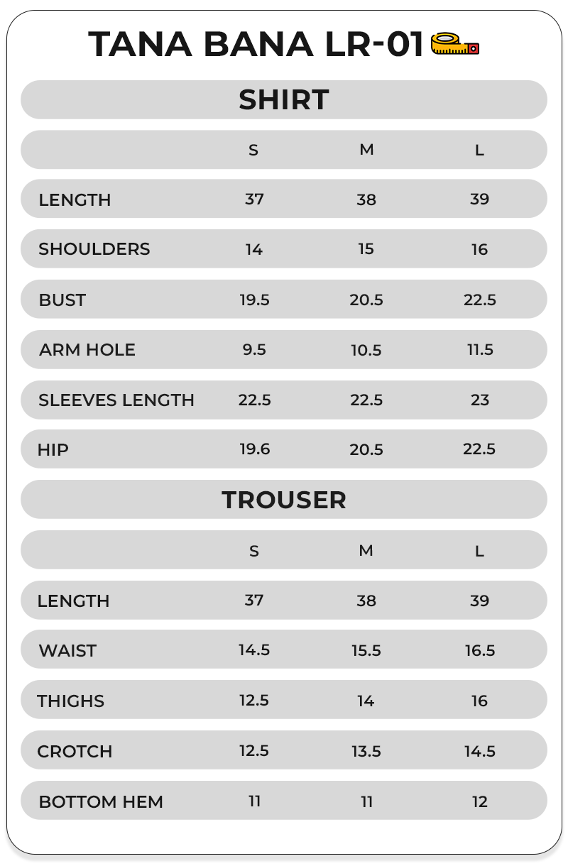 Size Chart Image