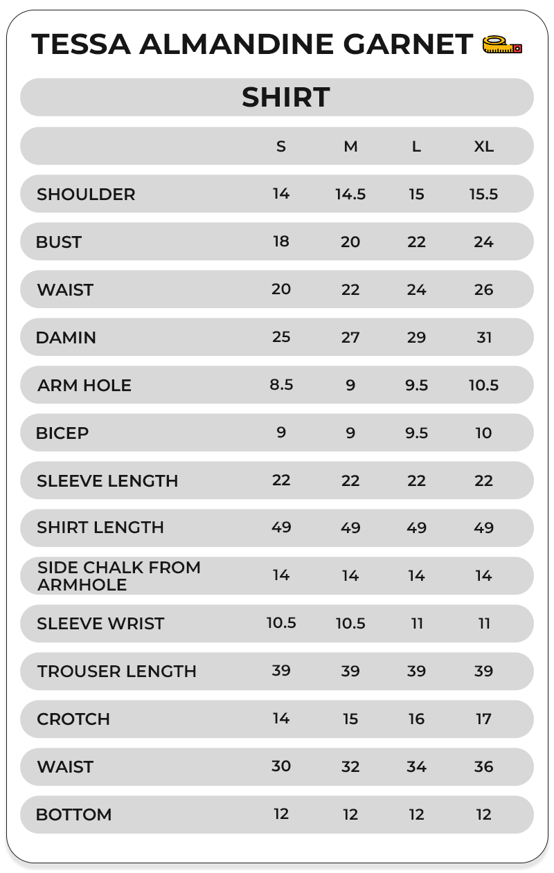 Size Chart Image