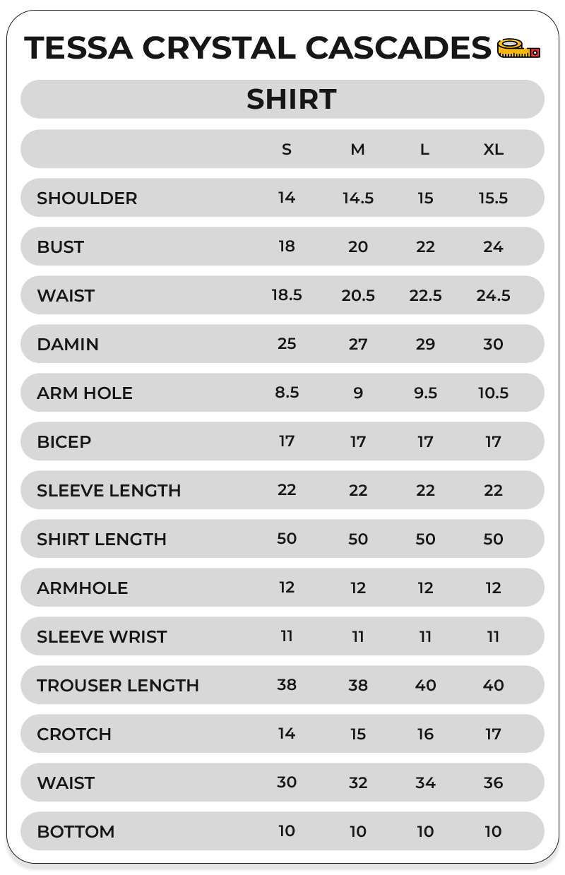 Size Chart Image