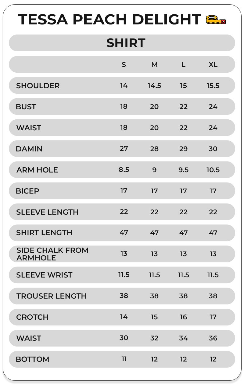 Size Chart Image