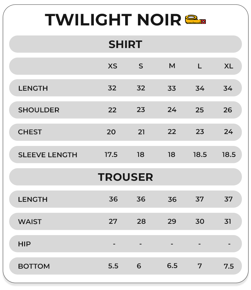 Size Chart Image