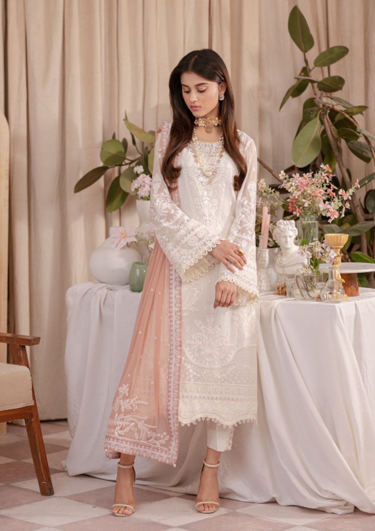 Formal Collection - Gulaal - Embroidered - Chiffon - UC#02 | Meesha