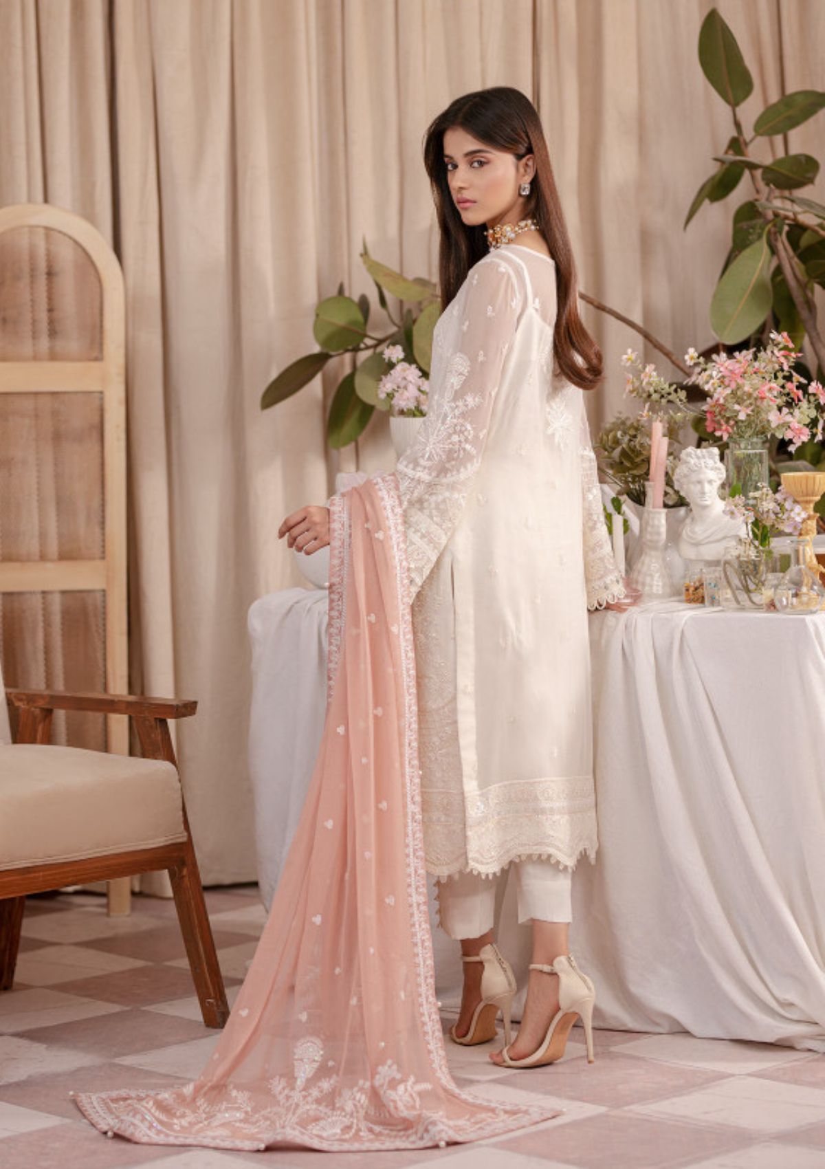 Formal Collection - Gulaal - Embroidered - Chiffon - UC#02 | Meesha