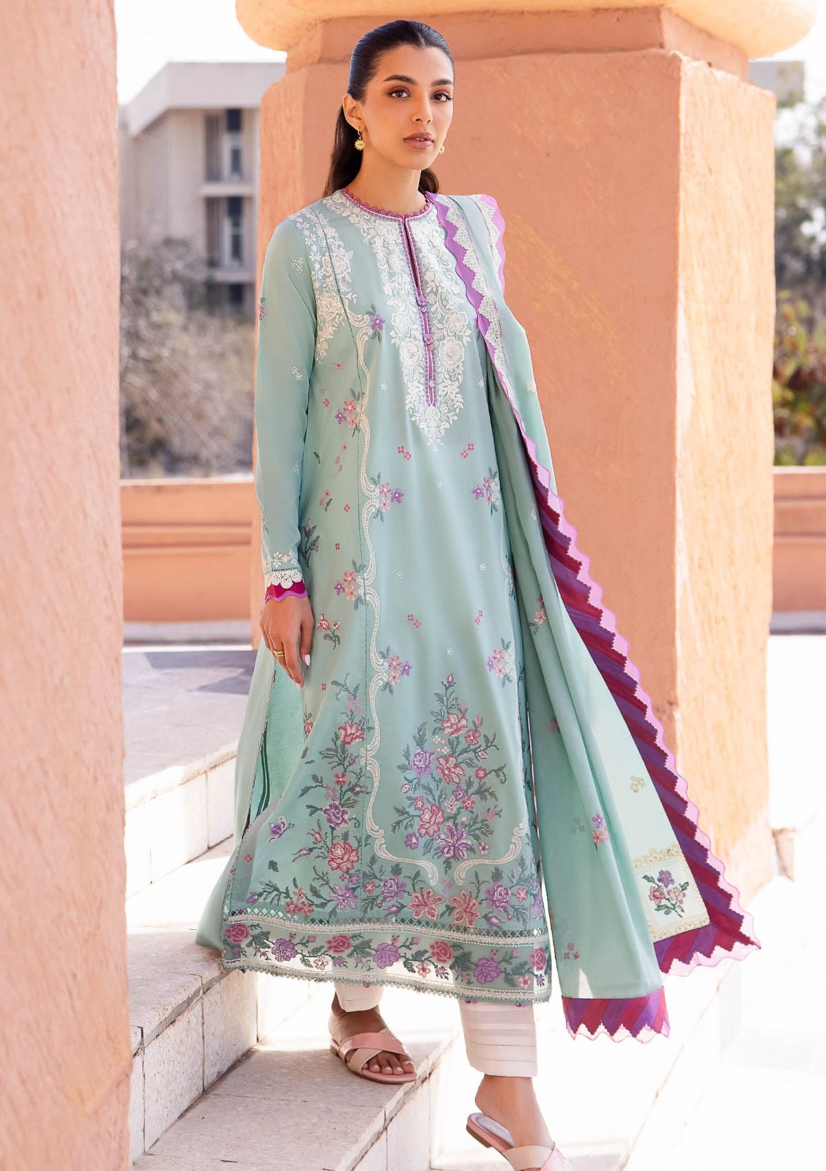 Lawn Collection - Zaha - Unstitched - ZL24#02A