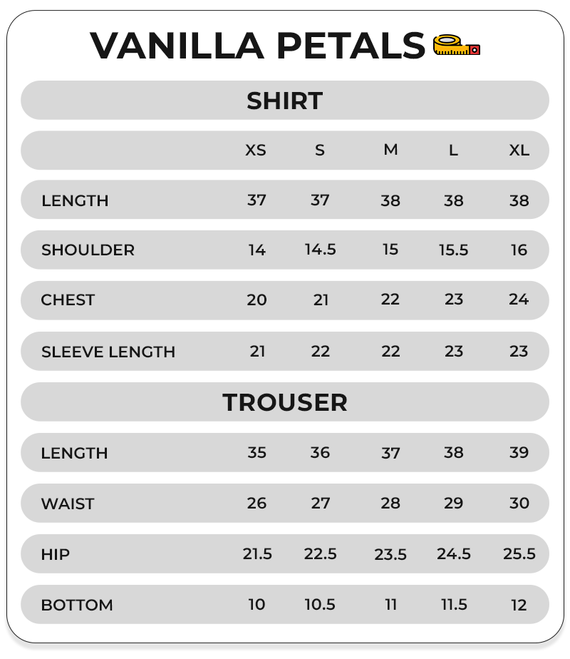 Size Chart Image