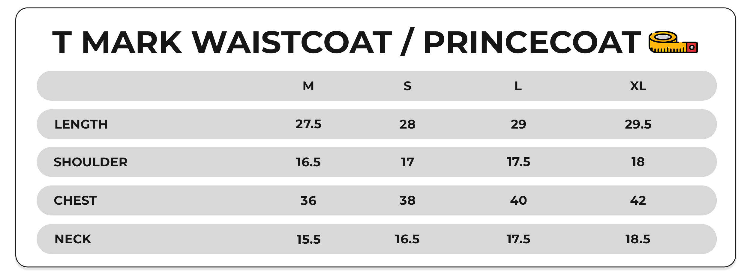 Size Chart Image