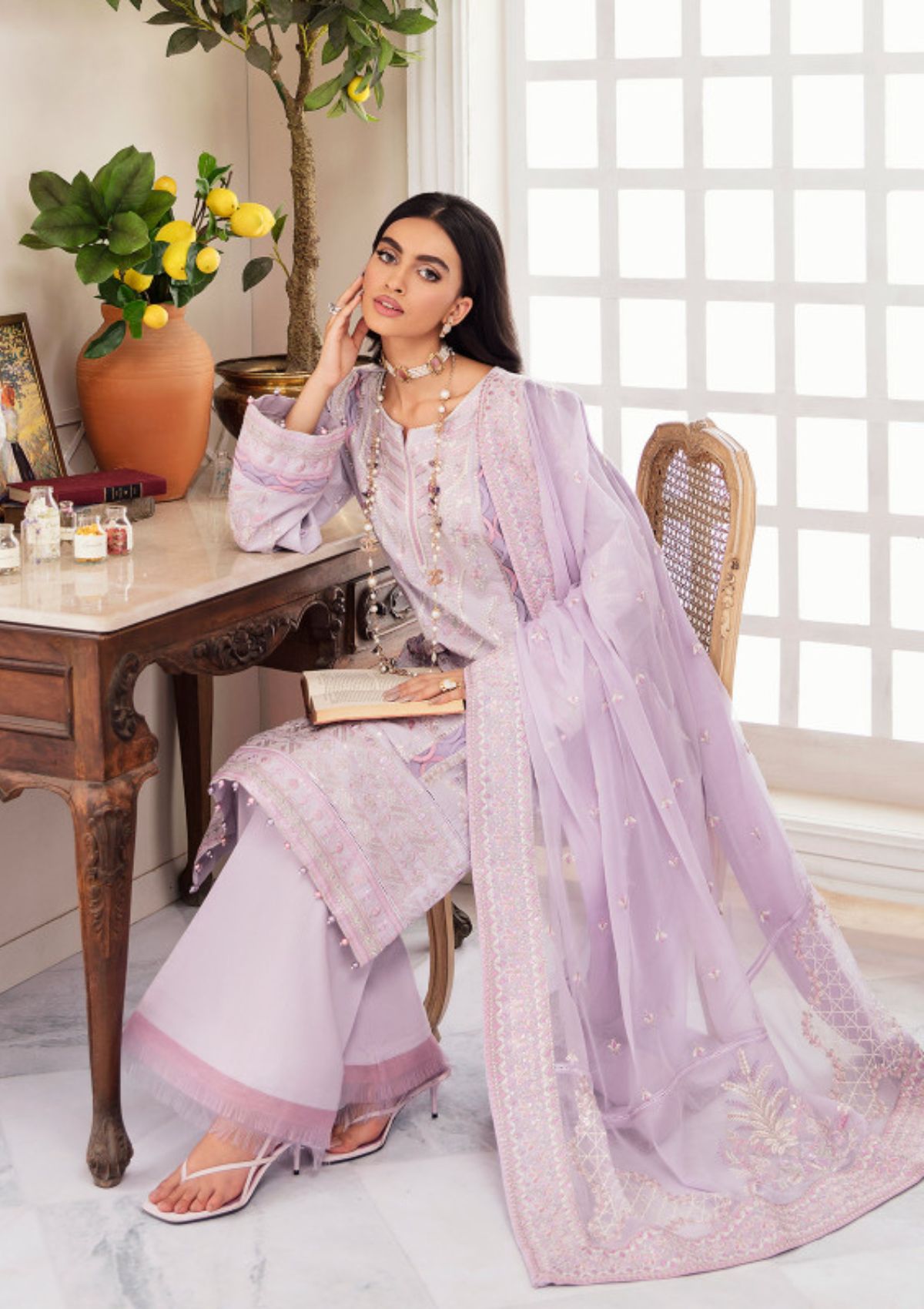 Lawn Collection - Gulaal - Luxury - V02 - D#6 - Waniah