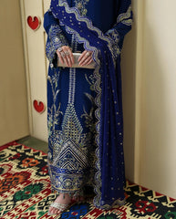 Formals - Roheenaz - Mah-e-Noor Silk 26 - RUNES#103 - Husn Ara