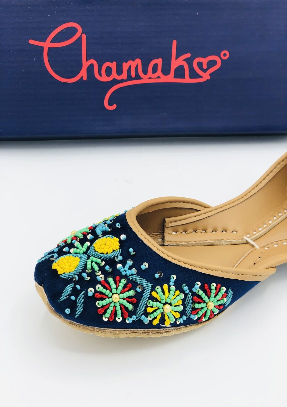 Footwear Collection - Chamak - Whimsy Flower - D#090
