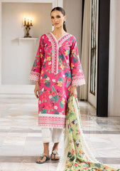 Lawn Collection - Zainab Chottani - Tahra - ZCT#2B - WILD BLOSSOM