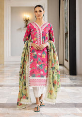 Lawn Collection - Zainab Chottani - Tahra - ZCT#2B - WILD BLOSSOM