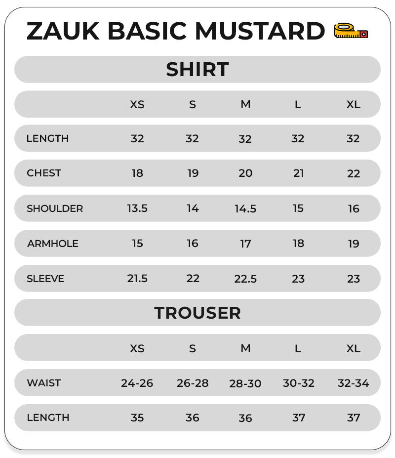 Size Chart Image