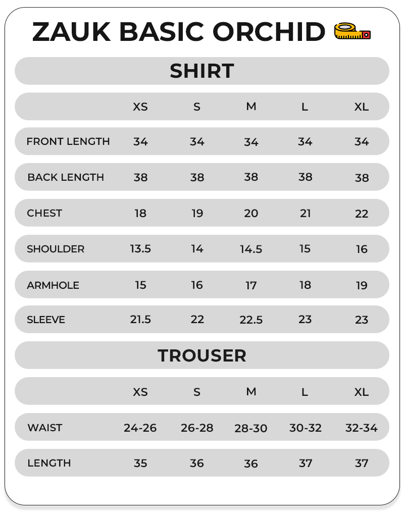 Size Chart Image