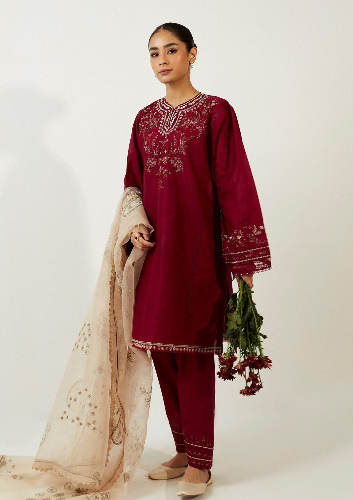 Lawn Collection - Zara Shahjahan - Coco - Unstitched - V02 - ZS#1A