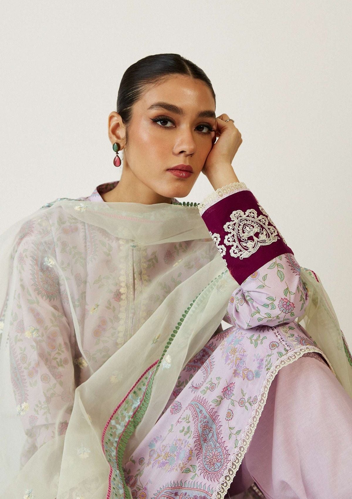 Lawn Collection - Zara Shahjahan - Coco - Unstitched - V02 - ZS#3A