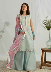 Lawn Collection - Zara Shahjahan - Coco - Unstitched - V02 - ZS#8B