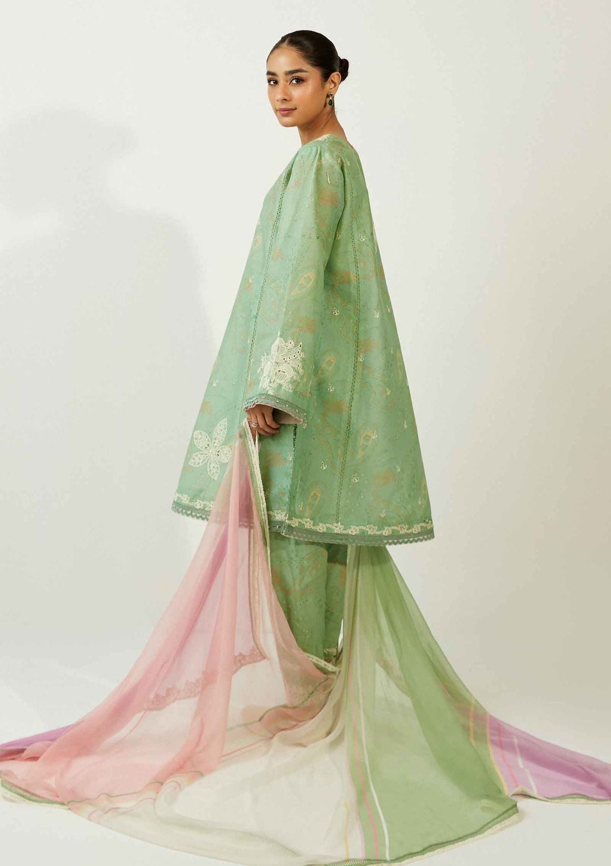 Lawn Collection - Zara Shahjahan - Coco - Unstitched - V02 - ZS#9A