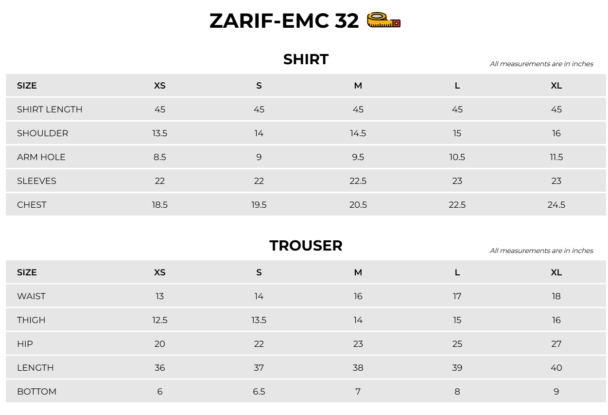 Size Chart Image