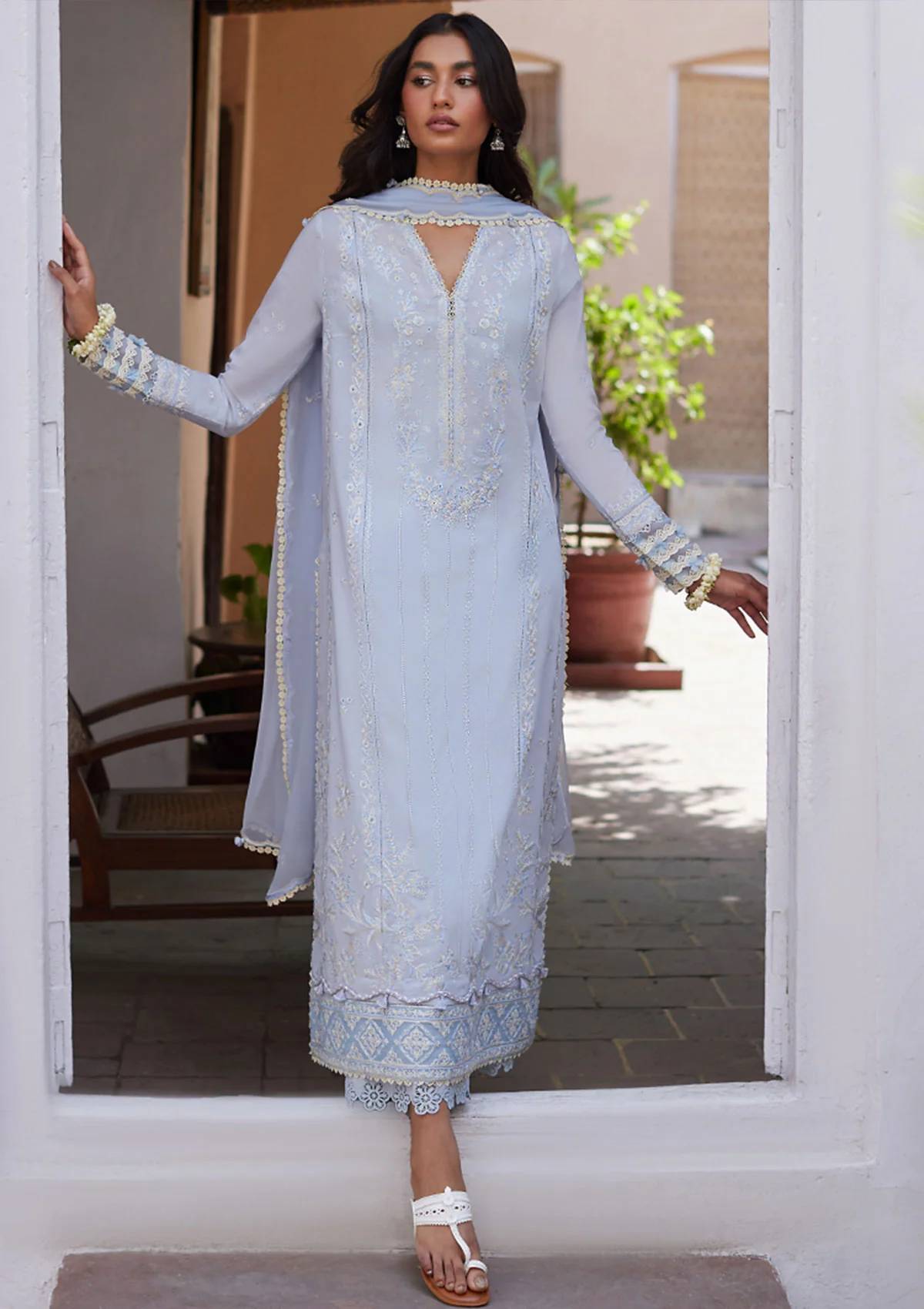 Lawn Collection - Zaha - Unstitched - Festive 24 - ZF24#01 - Mira